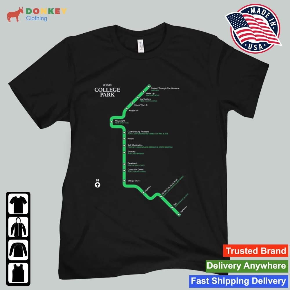 Subway Coordinates Logic College Park Shirt