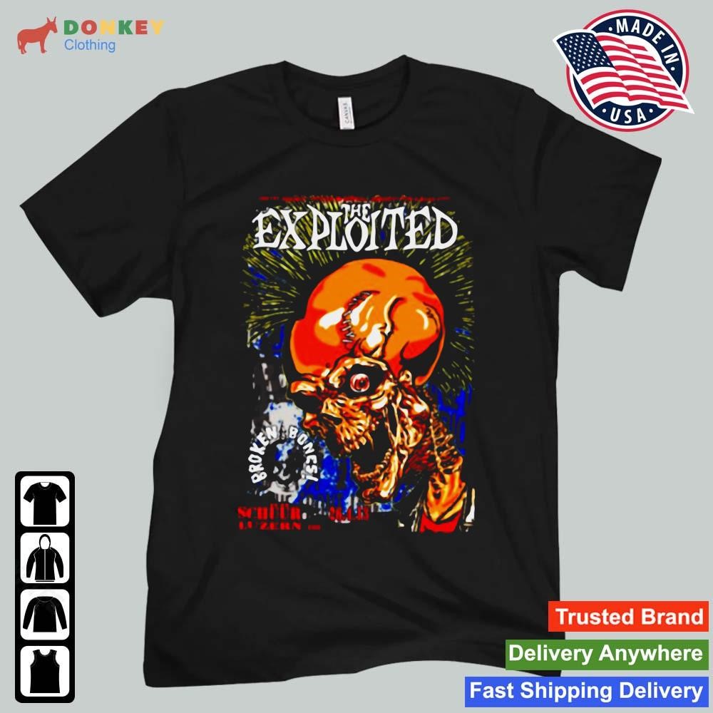 The Exploited Live And Loud Shirt