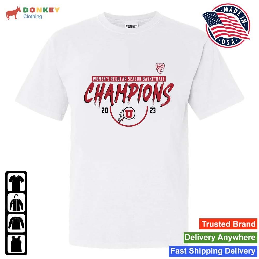 Utah Utes Women's Regular Season Basketball Champions 2023 shirt