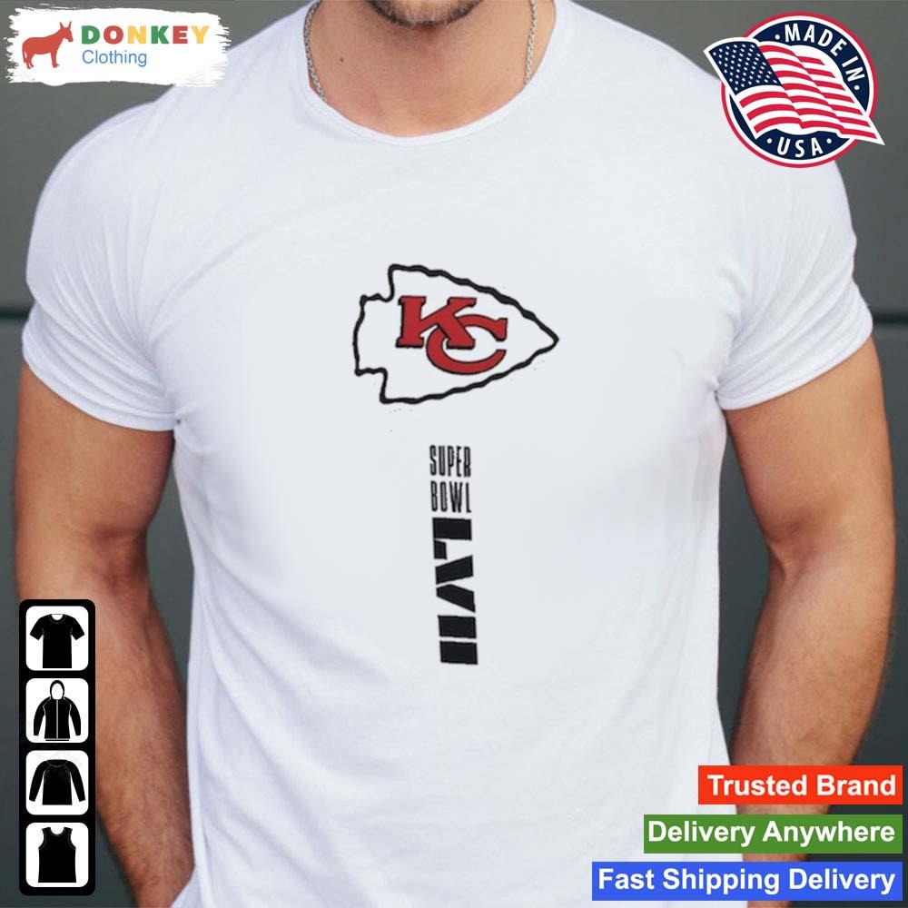 Kansas City Chiefs Nike Super Bowl LVII Opening Night Shirt Shirt