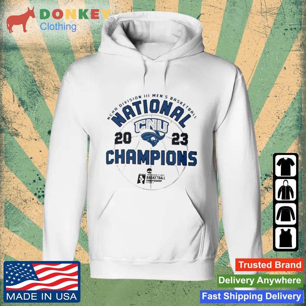 Official Christopher Newport University Captains Men's Basketball 2023 Ncaa Division Iii National Champions shirt Hoodie.jpg