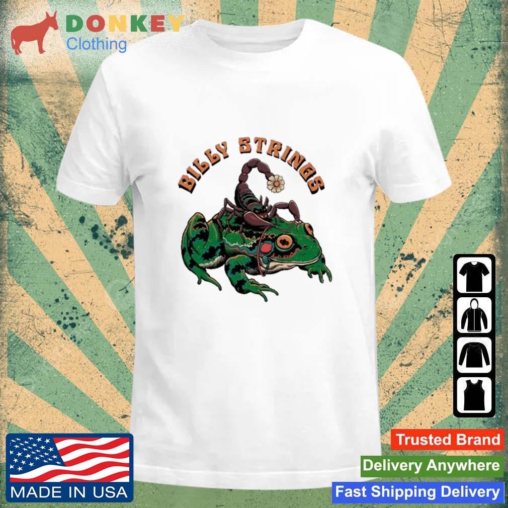 Billy Strings Spring Tour 2023 Scorpion Frog Shirt
