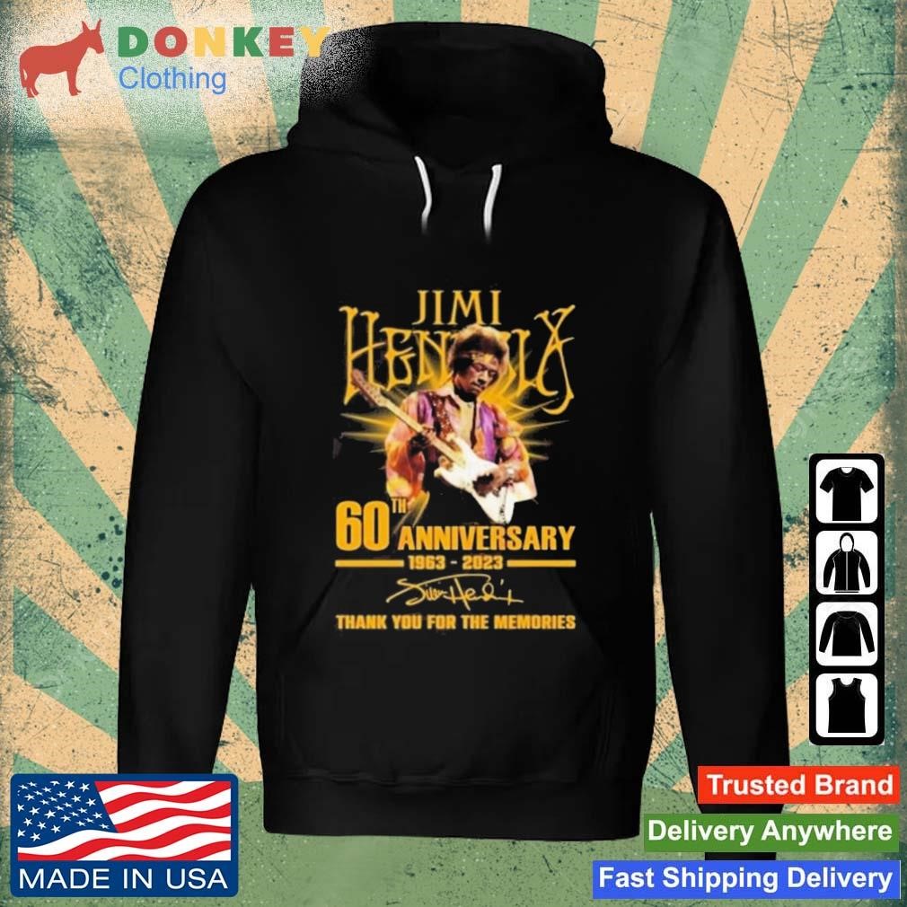 Jimi Hendrix 60th Anniversary 1963 – 2023 Thank You For The Memories Signature Shirt Hoodie.jpg