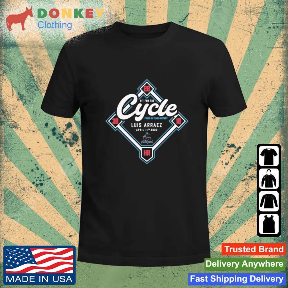 Luis Arraez Miami Marlins Hit For The Cycle Shirt