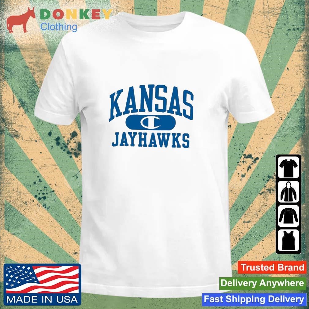 Original Champion Kansas Jayhawks Arch Pill Shirt