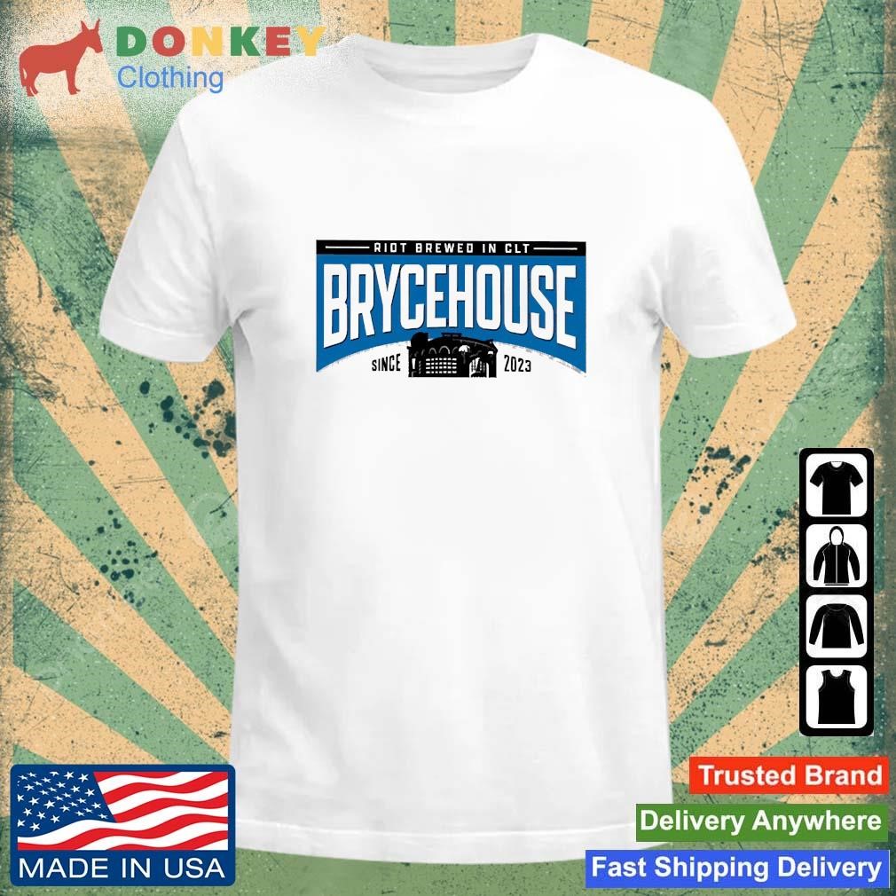 Riot Brewed In Clt Brycehouse Since 2023 Shirt