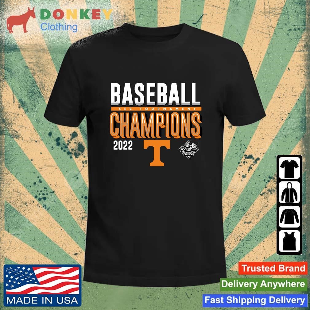 Trending Tennessee Volunteers 2022 SEC Baseball Conference Tournament Champions shirt