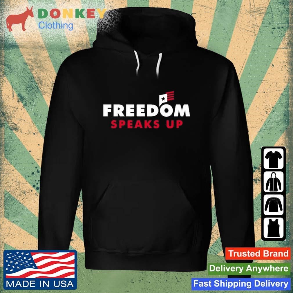 Walter Masterson Wearing Freedom Speaks Up Shirt Hoodie.jpg