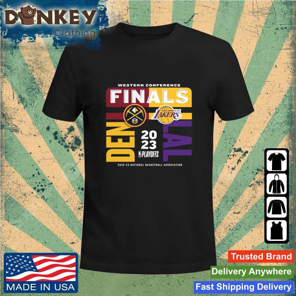 2023 NBA WCF Western Conference Finals 2023 Playoffs Denver Nuggets Vs Los Angeles Lakers Shirt