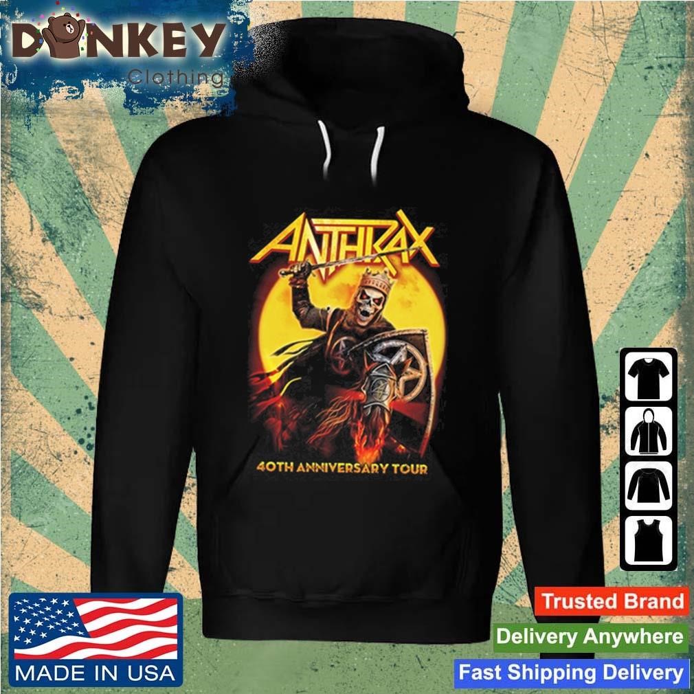 Anthrax We Ride With Death Tonight Merch Anthrax North American Tour 2023 Shirt Hoodie.jpg