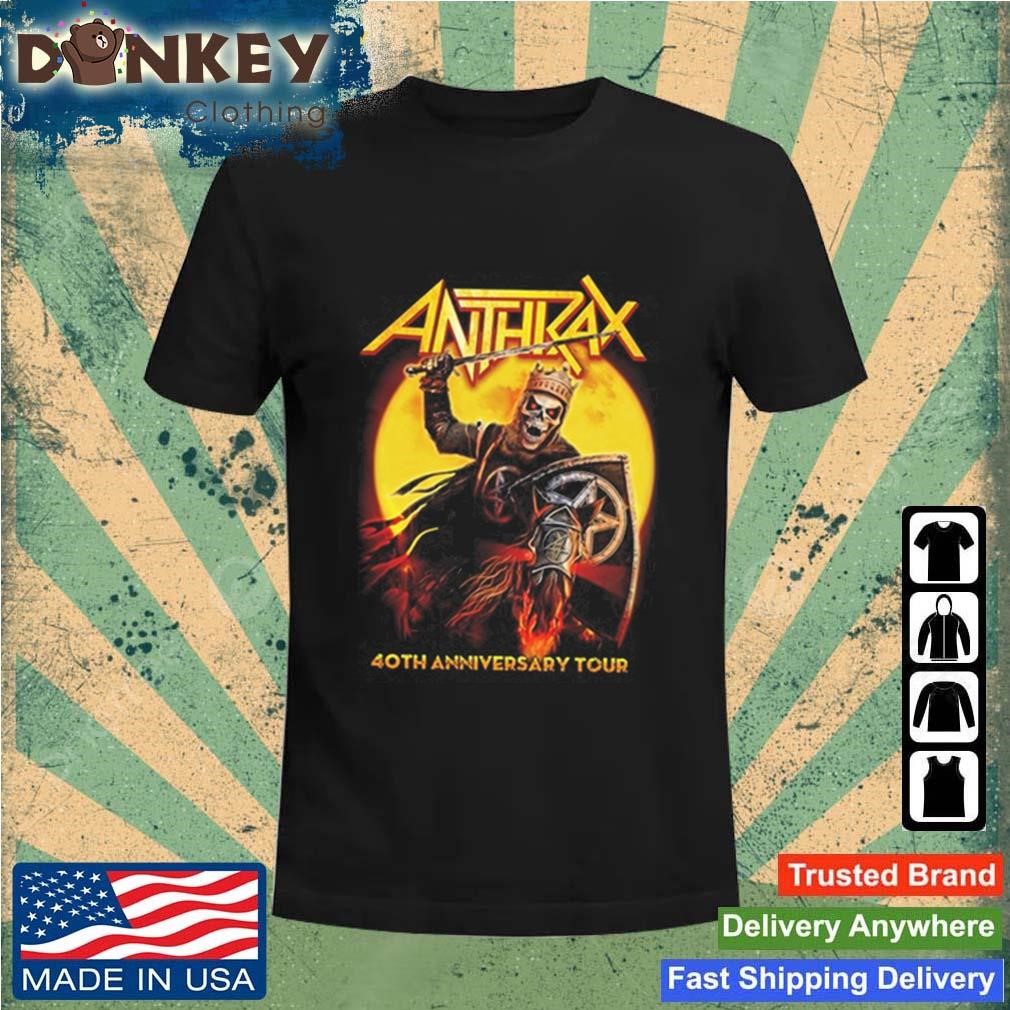 Anthrax We Ride With Death Tonight Merch Anthrax North American Tour 2023 Shirt