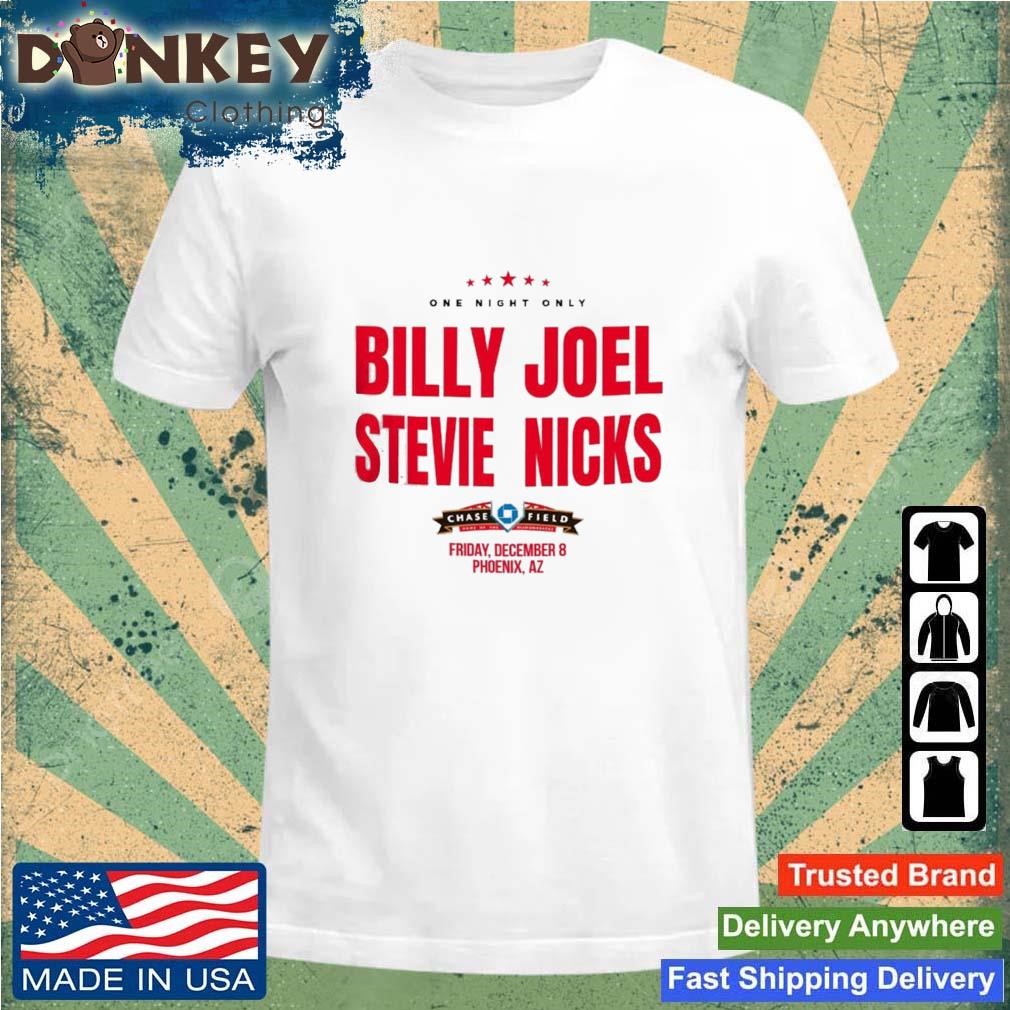 Billy Joel And Stevie Nicks Phoenix Tour 2023 Shirt