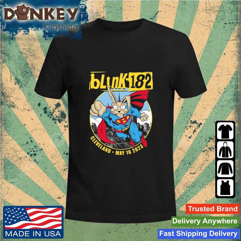 Blink-182 May 16 2023 Cleveland Event Shirt