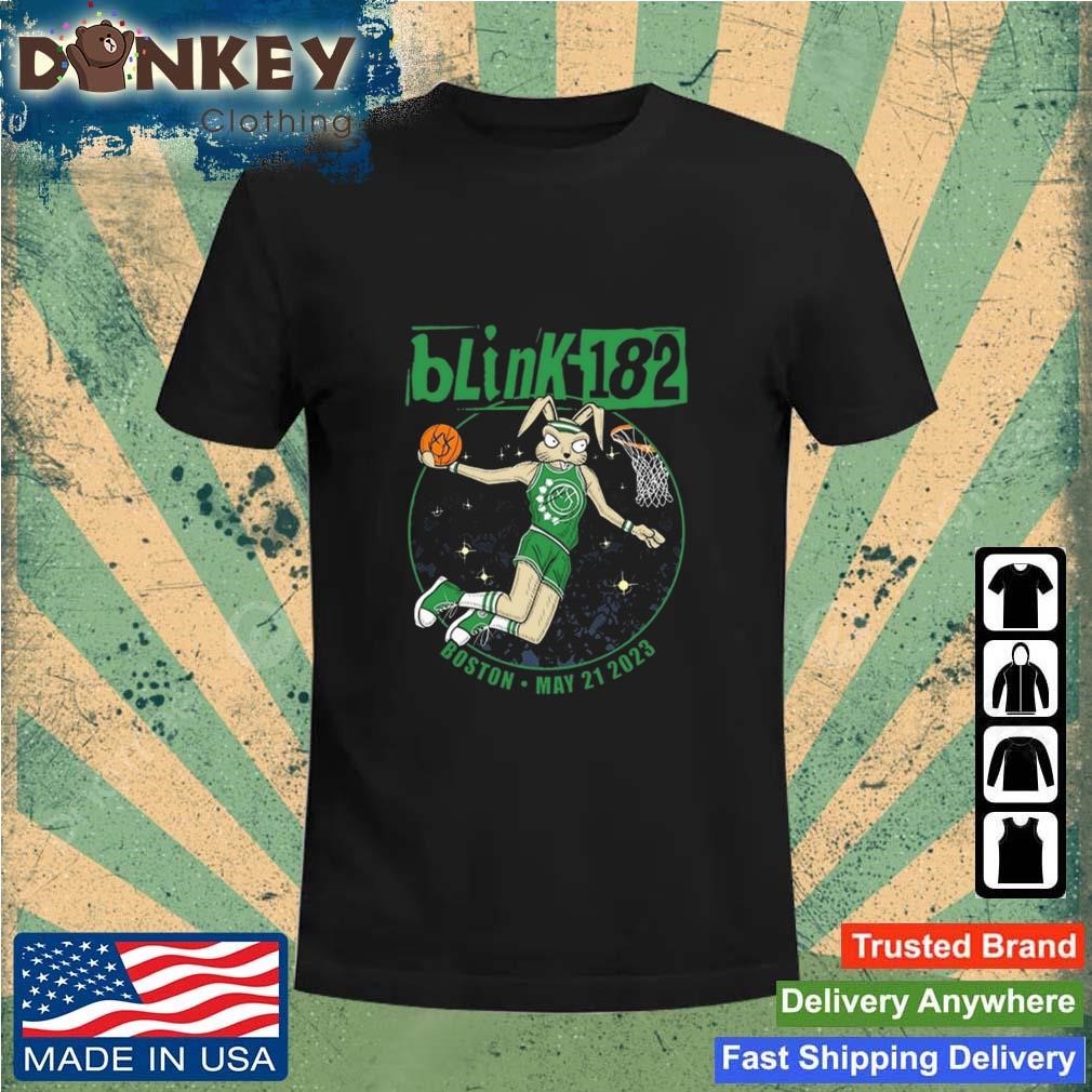 Blink-182 May 21 2023 Boston Massachusetts Event Shirt
