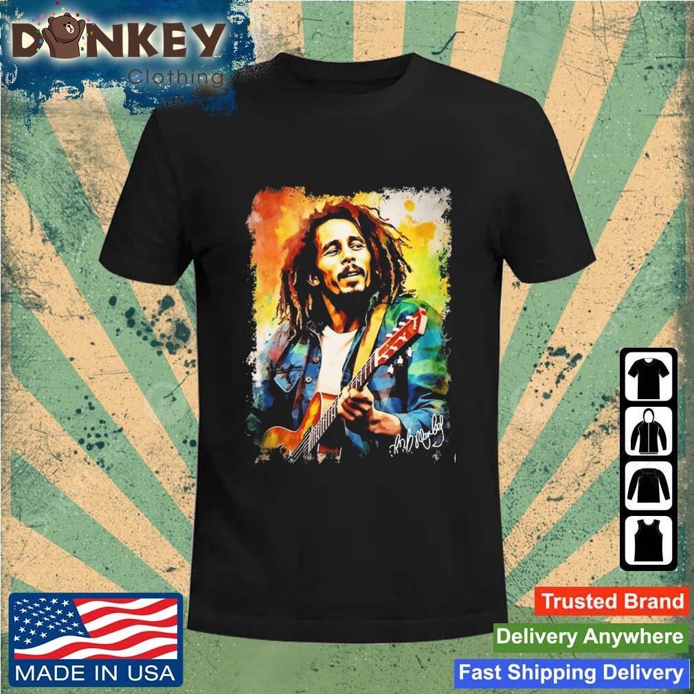 Bob Marley Love And Rock Signature Shirt