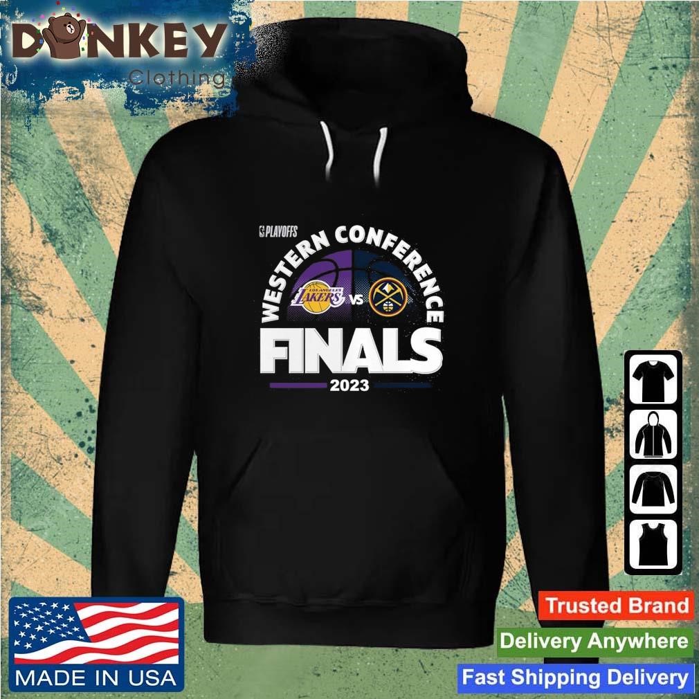 Denver Nuggets Vs Los Angeles Lakers 2023 Western Finals Match-Up NBA Playoff Shirt Hoodie.jpg