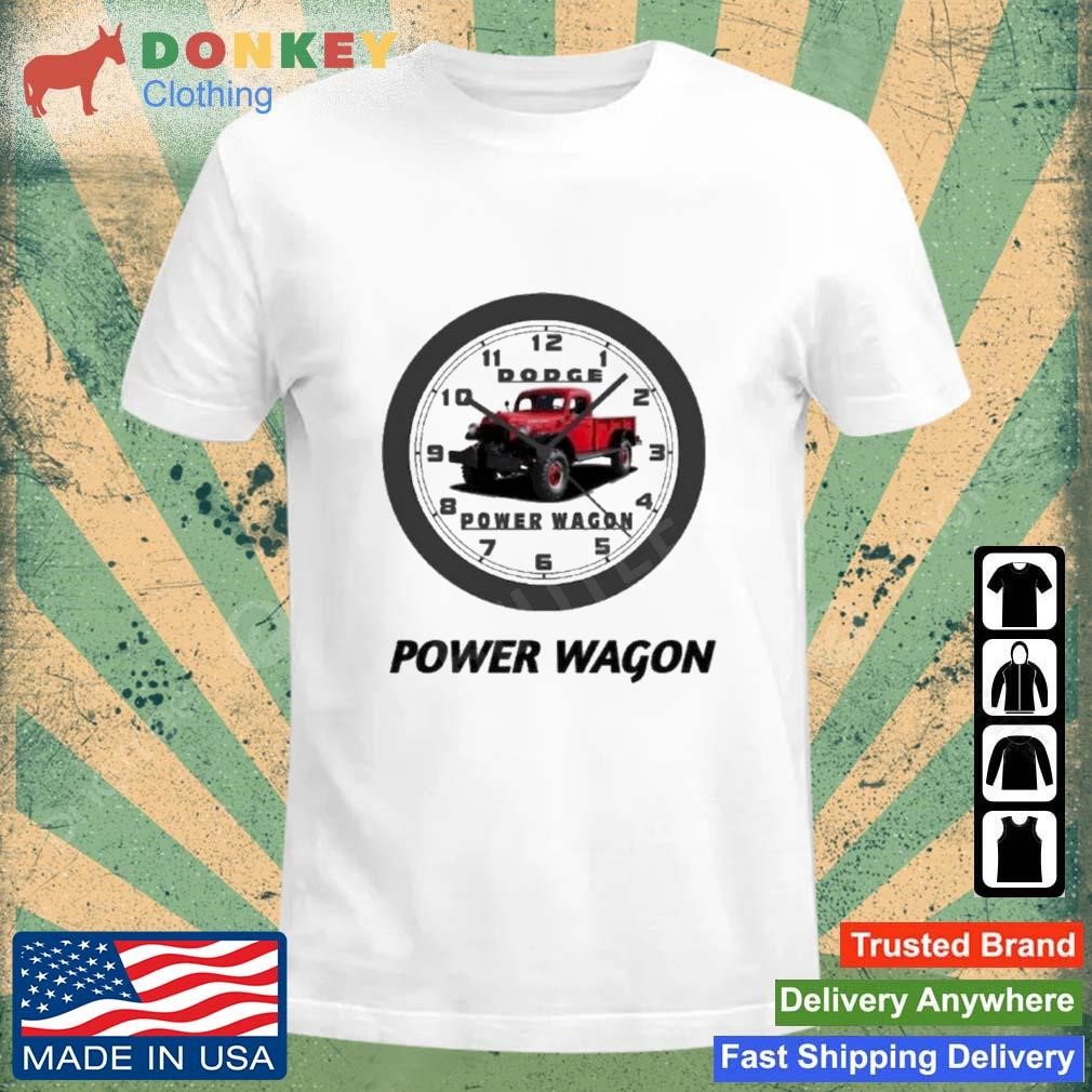 Dodge Power Wagon Clock Shirt