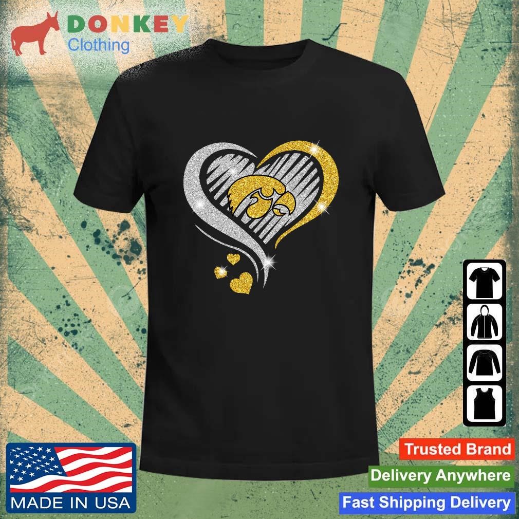 Funny Iowa Hawkeyes 2023 NCAA Women's Basketball Heart shirt