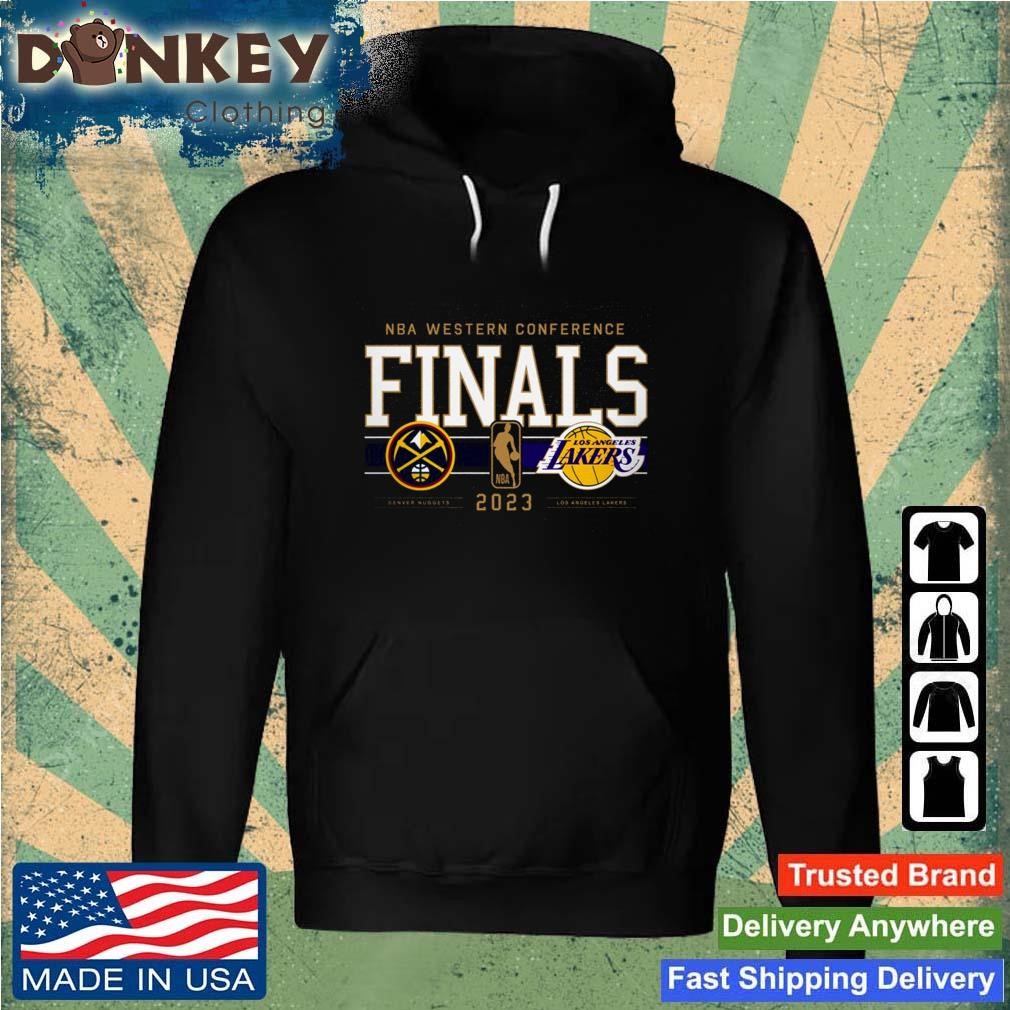 Funny NBA Western Conference Finals 2023 Denver Nuggets Vs Los Angeles Lakers Shirt Hoodie.jpg