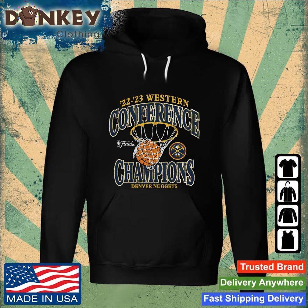 Heather Charcoal Denver Nuggets 2023 Western Conference Champions Pass Hoops Hoodie.jpg