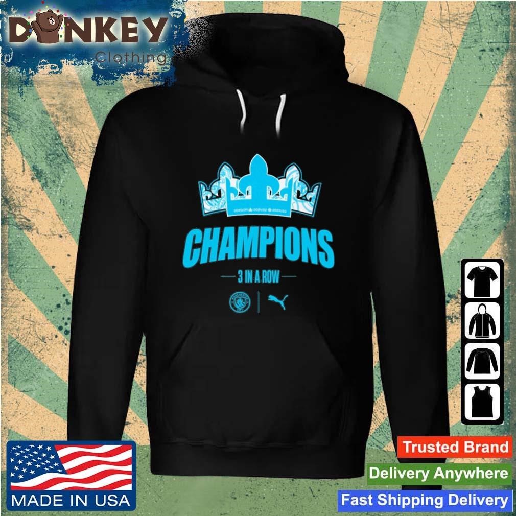 Hot Manchester City Champions 3 In A Row 2023-2023 Shirt Hoodie.jpg