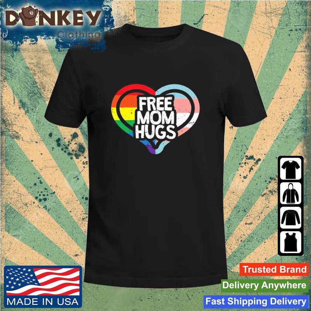 Humans Free Mom Hugs Pride Vintage Shirt