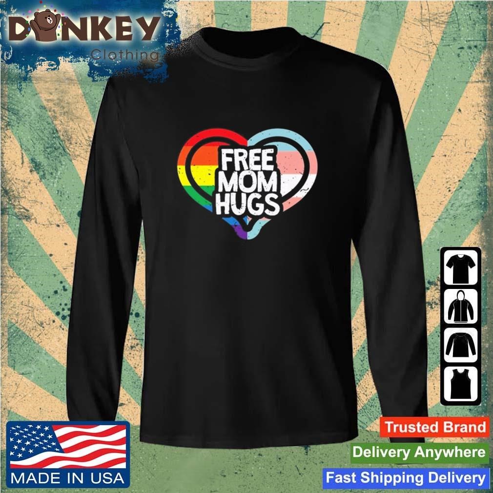 Humans Free Mom Hugs Pride Vintage Shirt Sweatshirt.jpg