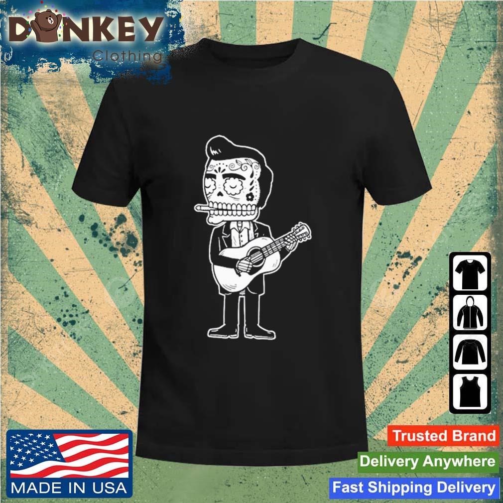 Johnny Cash Calavera Gocco Skull Shirt
