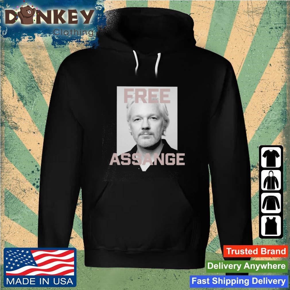 Kari Lake Wearing Free Assange Shirt Hoodie.jpg
