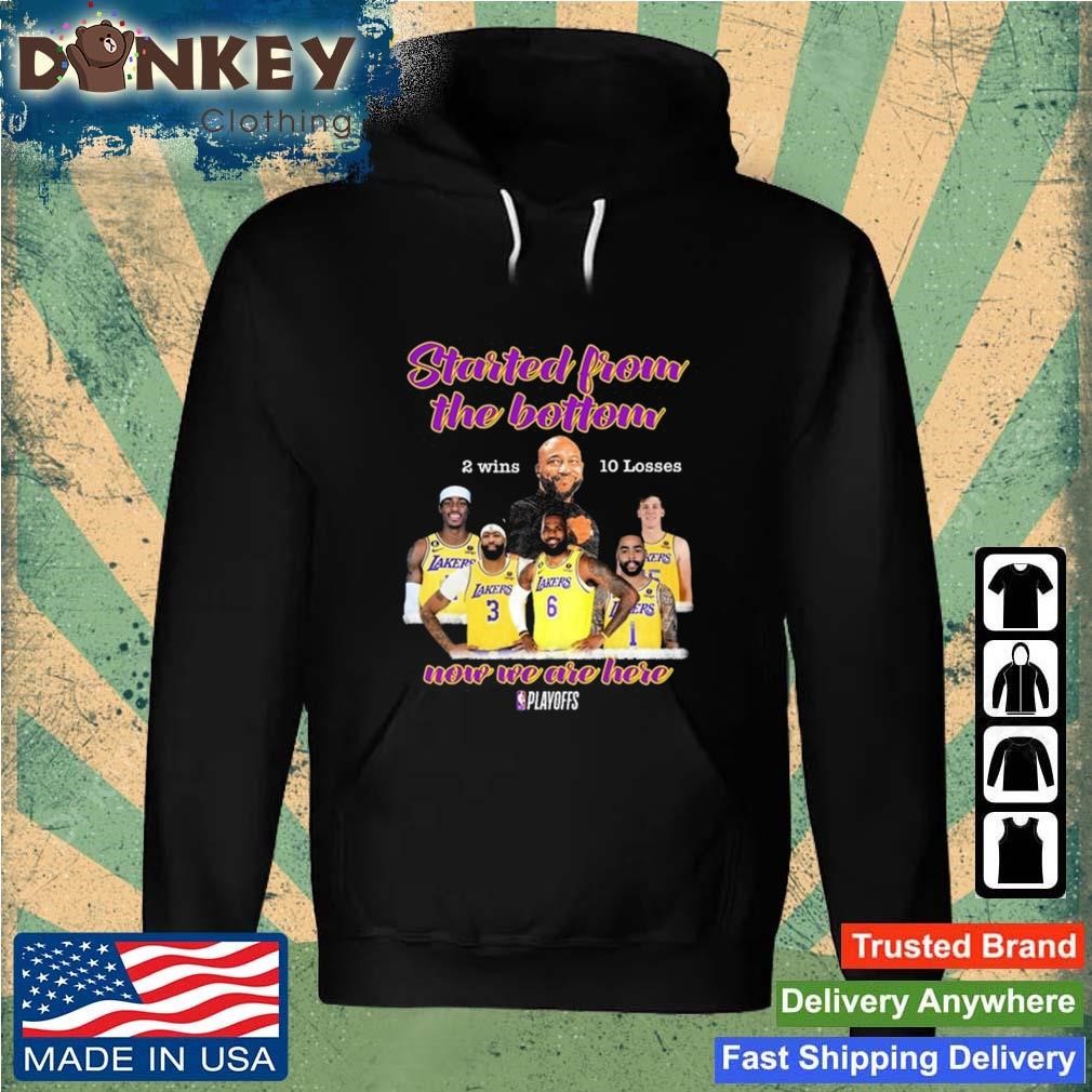 Kerith Burke Started From The Bottom 2 Wins 10 Losses Now We Are Here Shirt Hoodie.jpg