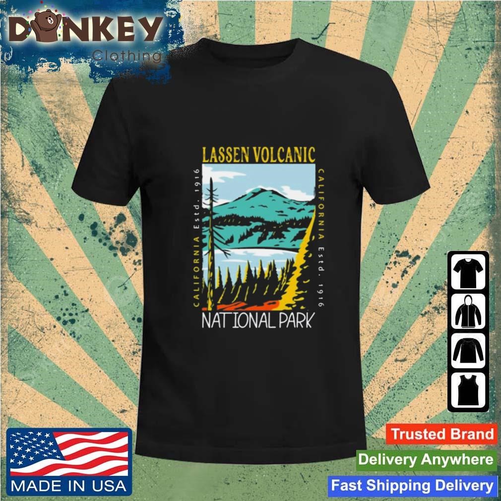 Lassen Volcanic National Park California Distressed Shirt