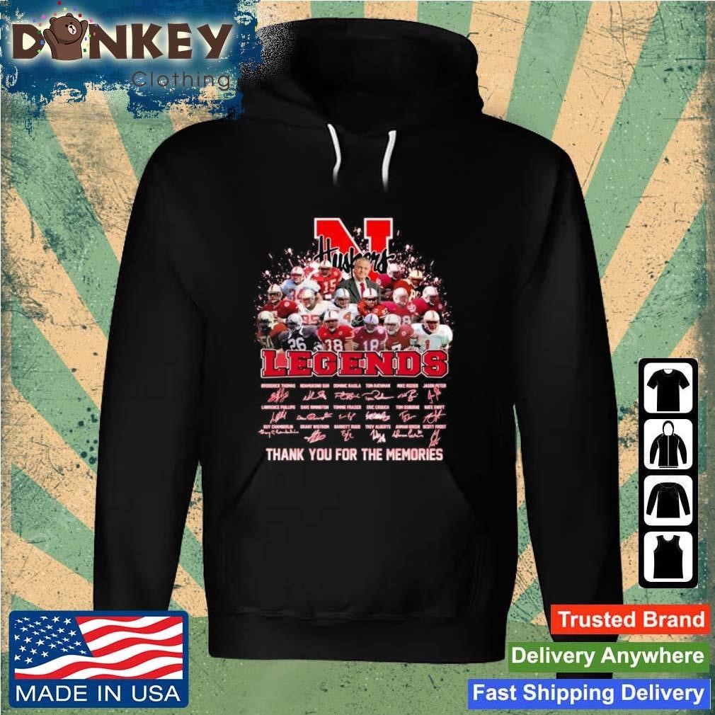 N Huskers Legends Thank You For The Memories Signatures Shirt Hoodie.jpg