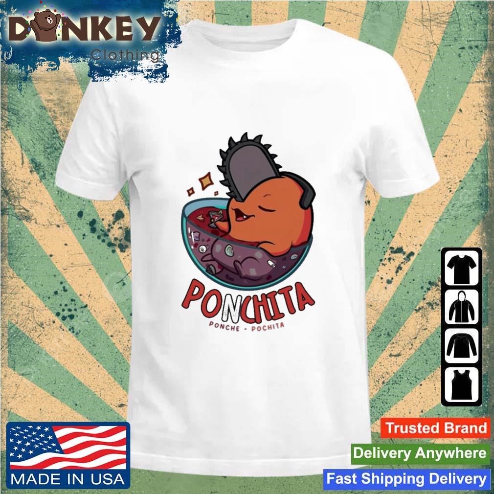 Nezukosocial Ponchita Ponche Pochita Shirt