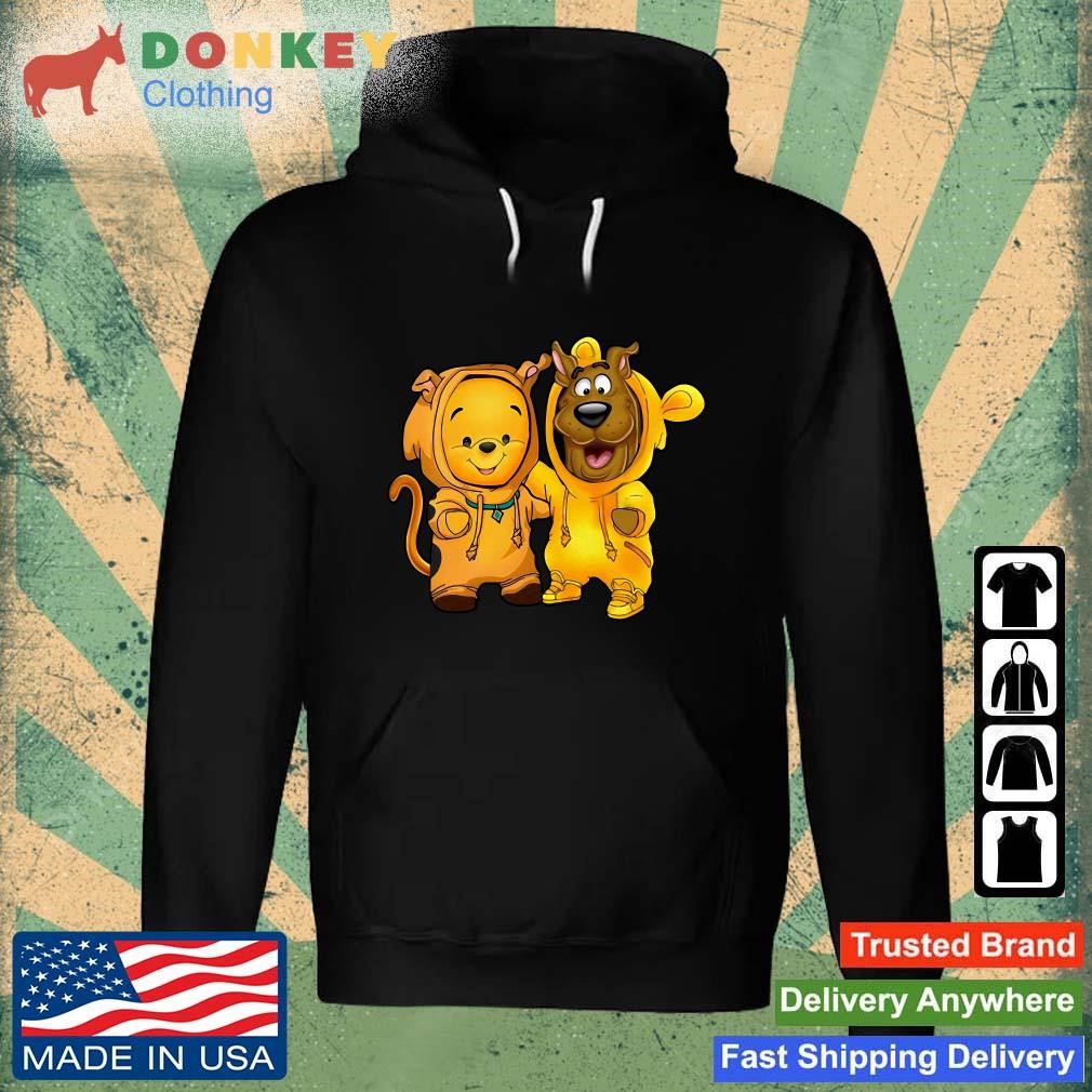 Official Baby Pooh And Scooby Doo T Shirt Hoodie.jpg
