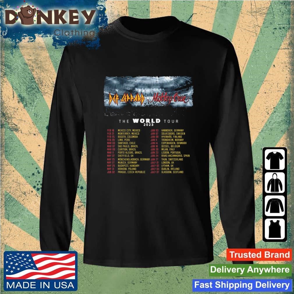 Official Def Leppard Motley Crue The World Tour 2023 shirt Sweatshirt.jpg