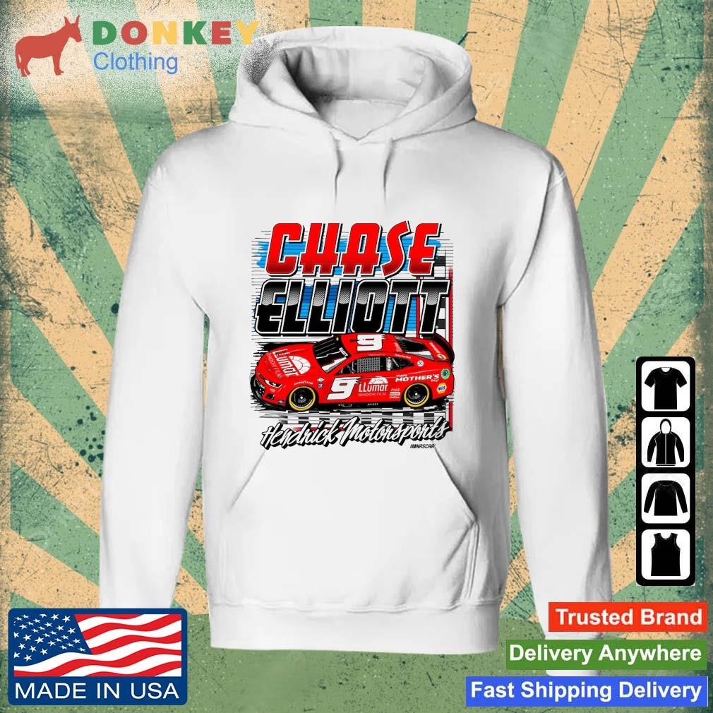 Original Chase Elliott Hendrick Motorsports Team Collection LLumar Finish Line 2023 shirt Hoodie.jpg