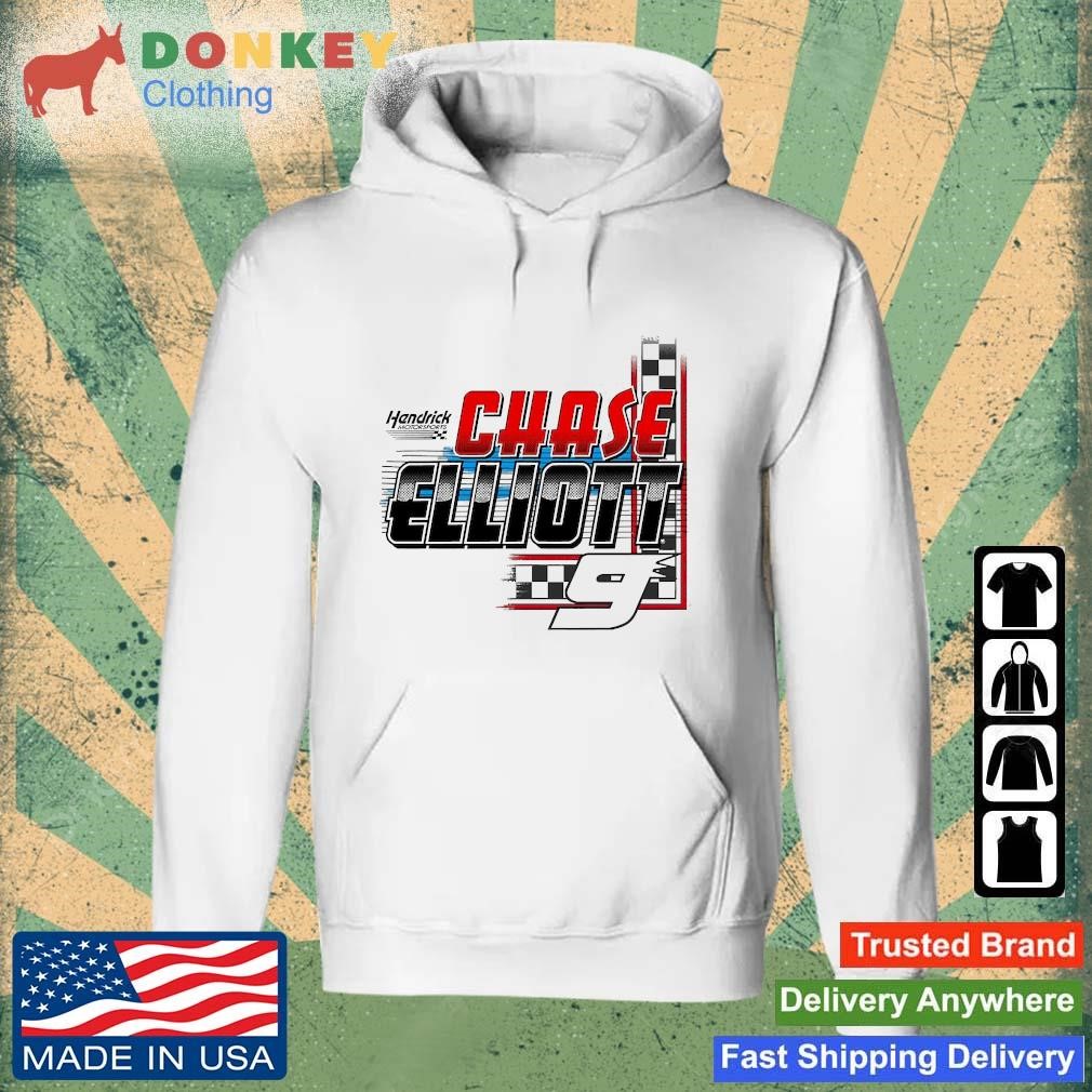 Original Chase Elliott Hendrick Motorsports Team Collection LLumar Finish Line shirt Hoodie.jpg