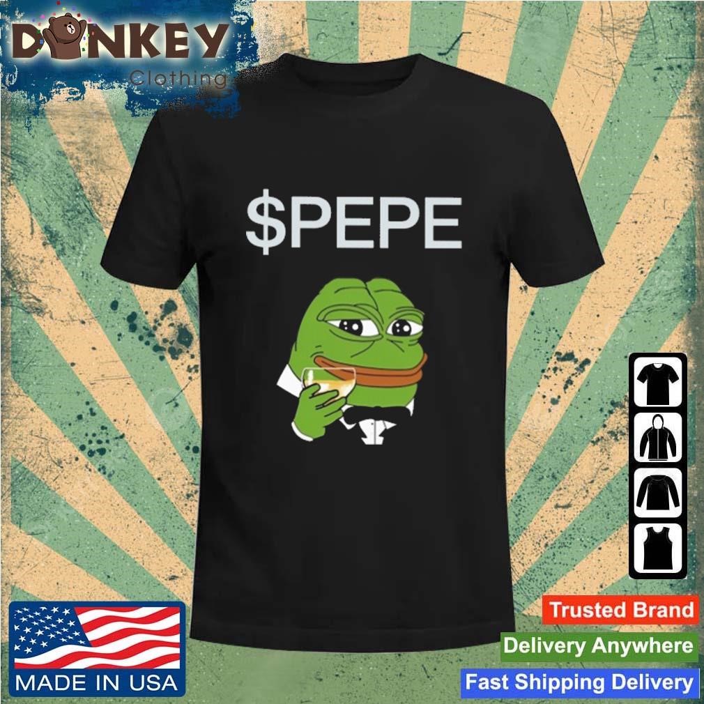 Pepe Drinking Wine 2023 Shirt