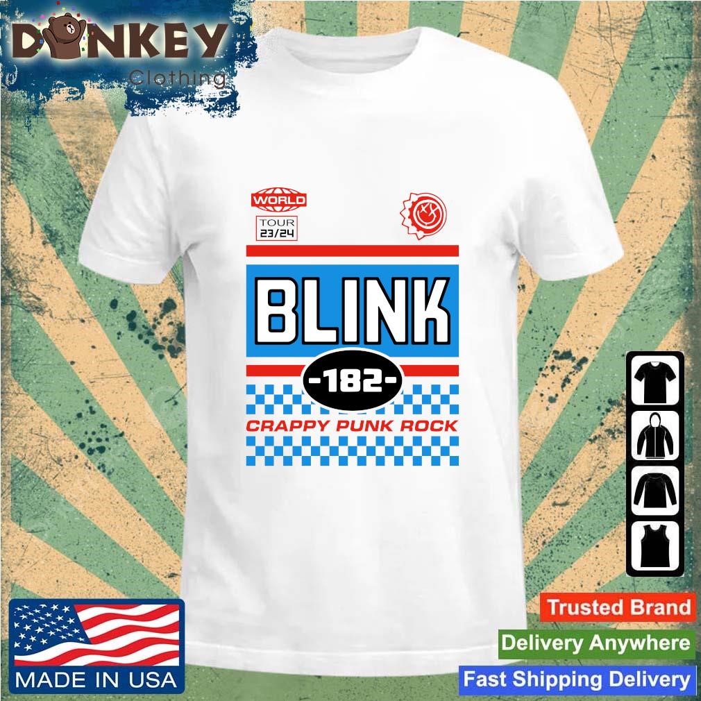 Premium 2023-2024 Blink-182 Crappy Punk Rock Shirt