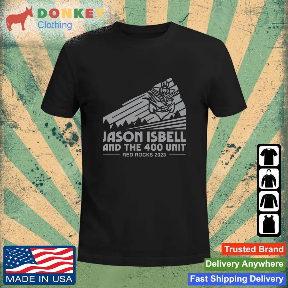 Premium Jason Isbell And 400 Unit Red Rocks 2023 Vintage Shirt