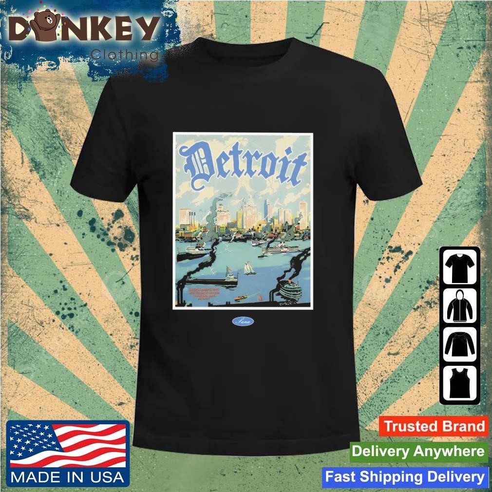 Sanadetroit Merch Detroit River Shirt