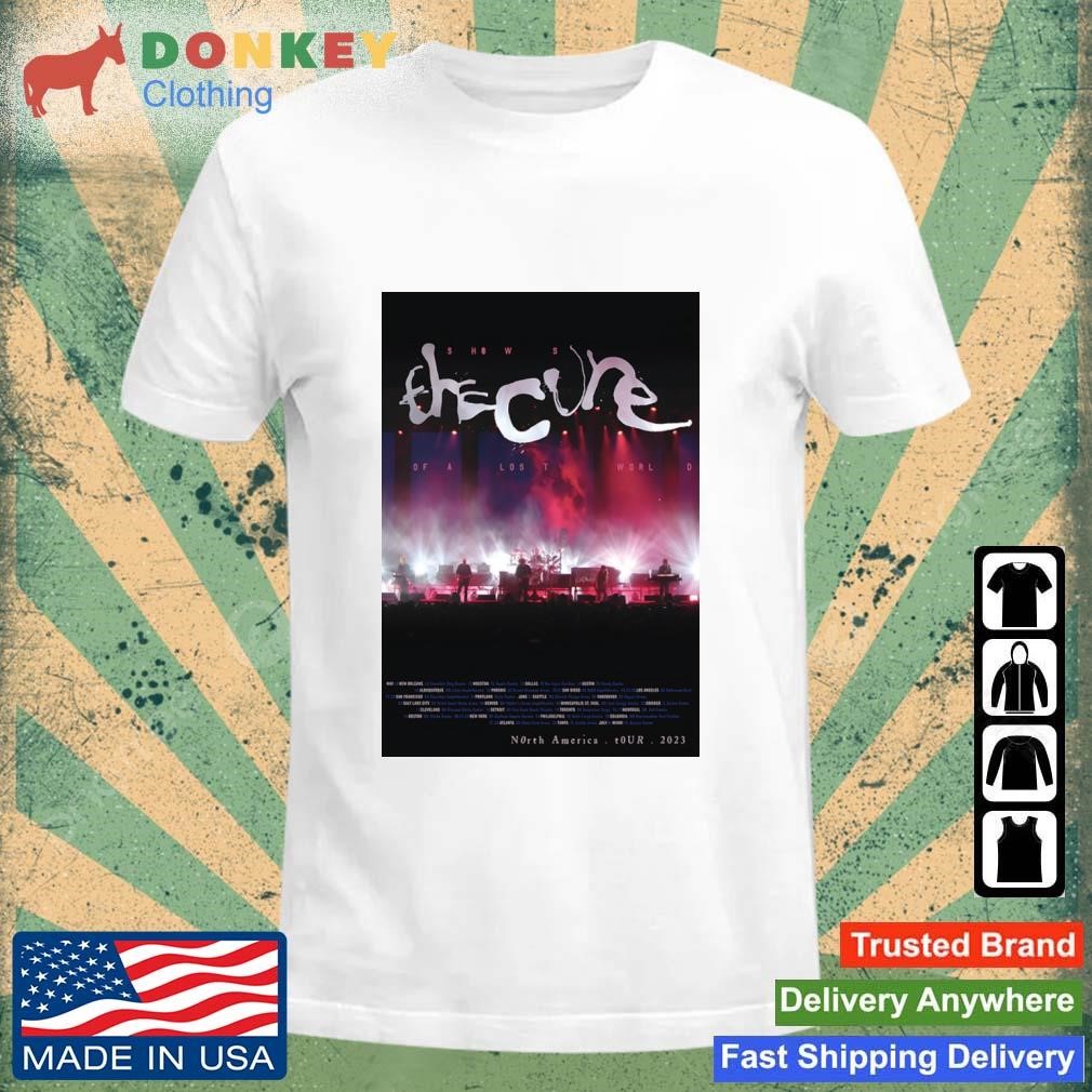 The Cure Shows Of The Lost World North America Tour 2023 Shirt