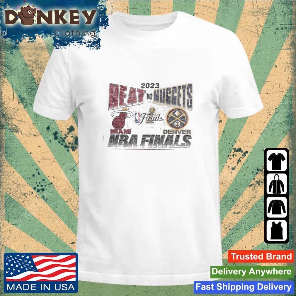 Trending Denver Nuggets Vs Miami Heat '47 2023 NBA Finals Matchup Franklin Shirt