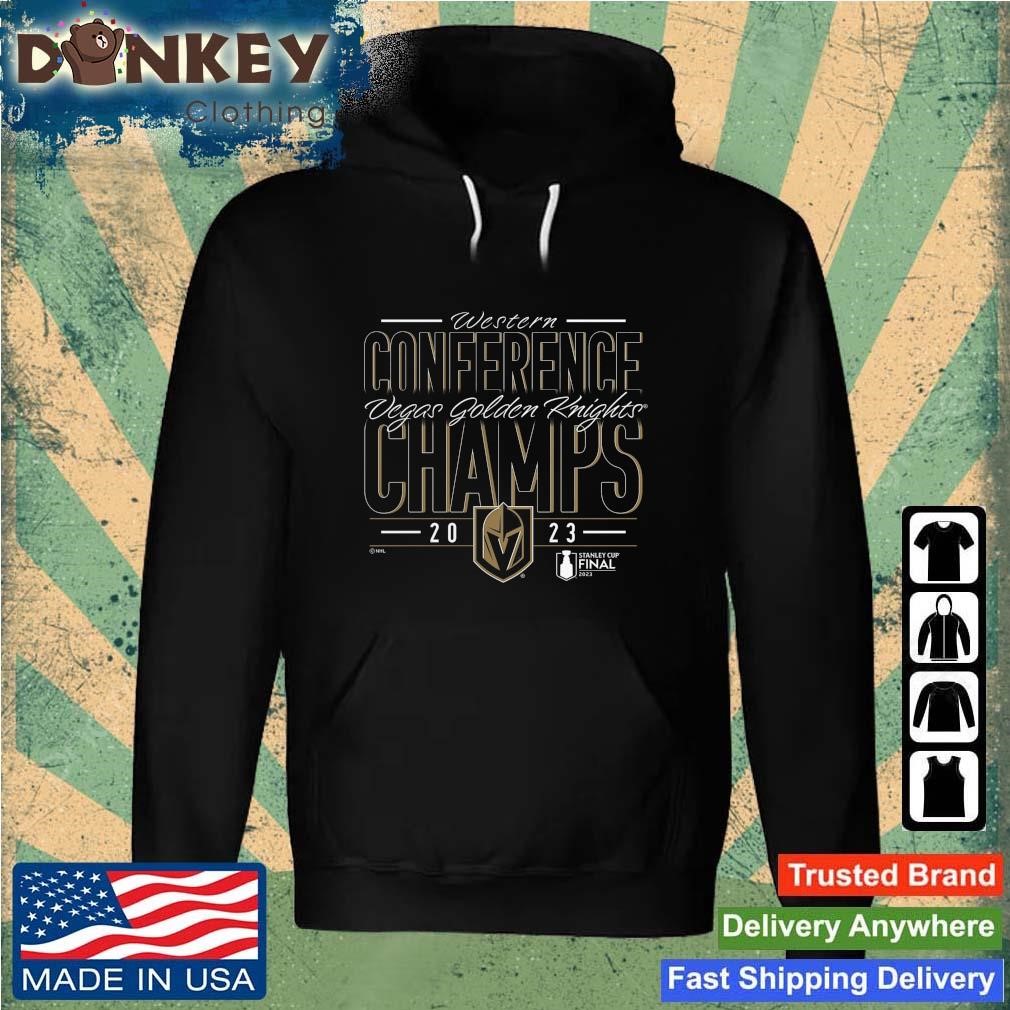 Vegas Golden Knights Stanley Cup Final 2023 Western Conference Champions Goal Shirt Hoodie.jpg